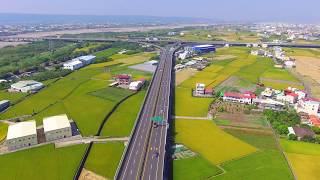 國道三號(霧峰系統交流道)---國道六號起點端空拍一景4K