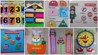 Preschool classroom decoration ideas | School decoration ideas