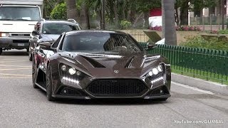 1104HP Zenvo ST1 - on the road in Monaco!