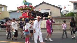 カエル神輿　Frog shrines Pyonta　Bunko　吉田神社例大祭　平成24年