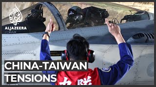 Taiwan air force flexes muscles after latest Chinese incursion