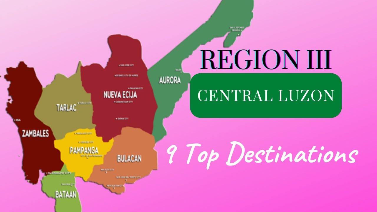 Philippine Map Region 3