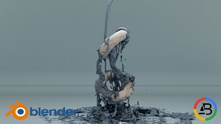 Realistic Water Splash in 12 MINUTES! 🌊 (Blender Beginner Tutorial)