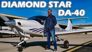 DA-40 Diamond Star - Flight & Pilot Interview