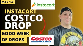 Instacart Costco drops - first week of May