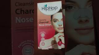 #Hiphop skincare cleansing charcoal nose strips