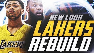 REBUILDING THE NEW LOOK LA LAKERS! NBA 2K19