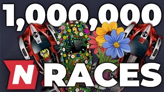 How Wildflower Did 1,000,000 Nitro Type Races