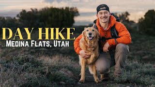Solo hike with my golden retriever in Utah