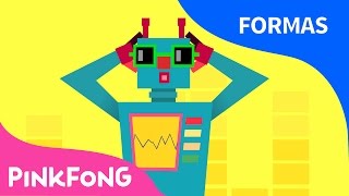 Robot Cuadrado | Formas | Pinkfong Canciones Infantiles