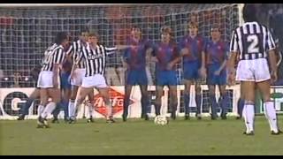 Juventus - Barcelona 1-0 (24.04.1991) Ritorno, Semifinale Coppa delle Coppe - Gol Roberto Baggio