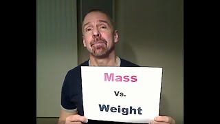 The Mass Vs Weight Song - Mr. Edmonds - Based on "Sweet Caroline"!