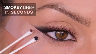 The Easiest Smokey Liner You’ll Ever Try | NO Brushes