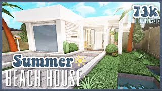 Summer Beach House Bloxburg Houses 1 Story Cheap