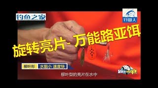 路亚很简单 Rotating sequins Fishing Lures 第19集 路亚硬式拟饵旋转亮片的特点与使用技巧