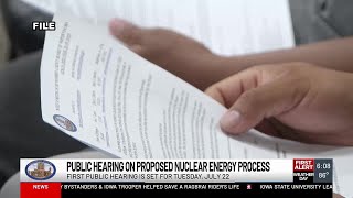 Public hearings set to discuss potential for nuclear energy in Woodbury County