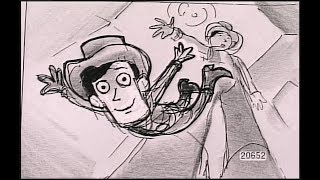 Woody's Nightmare Storyboard Pitch - Toy Story 2 Behind the Scenes