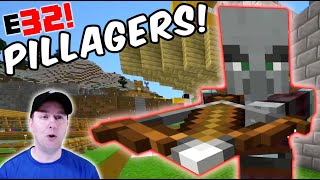 SQRL Stampede Plays Minecraft Episode 32 Pillagers Attack!