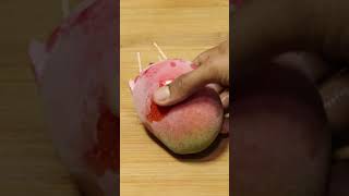 🥭 Trending Stuffed Mango with Ice cream!😋🥭 #viral #shorts #puviyakitchen #summerfruits