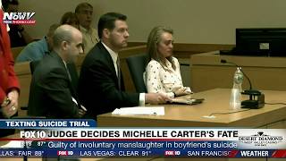 MUST WATCH: Judge Finds Michelle Carter GUILTY in Texting Suicide Case in Massachusetts