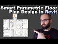 Smart Parametric Floor Plan in Revit Tutorial
