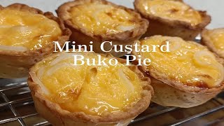 Mini Custard Buko Pie / All in one Egg Pie/Buko pie|CAMILLE