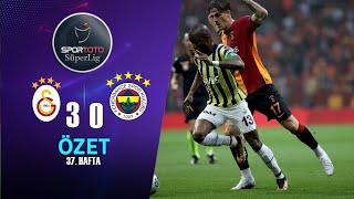 Galatasaray 3-0 Fenerbahçe Maç Özeti