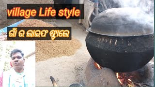 ଗାଁ ର ଲାଇଫ ଷ୍ଟ୍ୟଲେ #village Life style ଗାଁ ର ଲାଇଫ ଷ୍ଟ୍ୟଲେ #village Life style#badal vlog. 🙏🙏🙏