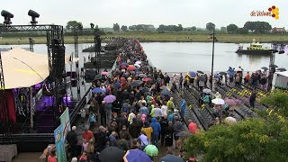 Sluiting Pontonbrug Maaskade Cuijk 2022