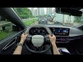 the new 2025 kia ev6 gt line facelift pov test drive