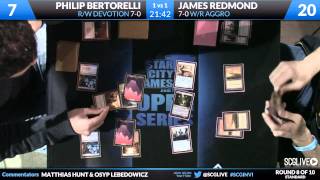 SCGINVI - Las Vegas - Standard Open - Round 8b - Philip Bertorelli vs James Redmond