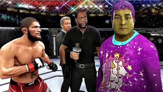 UFC 4 Khabib Nurmagomedov vs. Disco Hulk - Who Wins in This Epic EA Sports UFC 4 Showdown?