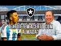 TEXTOR CHEGA A ACORDO VERBAL COM ALMADA QUE PODE REFORÇAR O BOTAFOGO