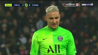Keylor Navas: Straight red card vs Nantes
