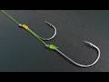 Adjustable Double Fishing Hook for Live Bait | Life Hacks for Fishing | DIY for Fishing