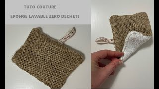 Tuto Couture facile DIY : L’éponge pour vaisselle réutilisable / Zéro déchets