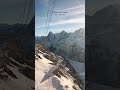 Taking a cable car in Switzerland is funn ☺️ #switzerland #swissalps #travel #winter #travelvlog