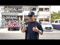 TUTORIAL HAIRCUT OUTDOOR 13 ORANG | WALAI TOKOU SANDAKAN GYM