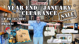 Savings up to 70% | Moore’s Year-end January Clearance