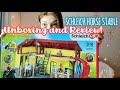 SCHLEICH HORSE STABLE UNBOXING AND REVIEW!