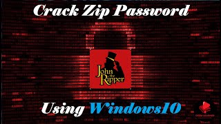 Crack Zip Folder in Windows with John the Ripper + CMD