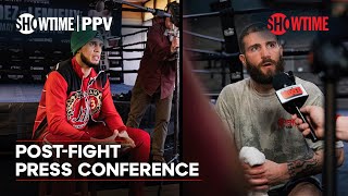 David Benavidez vs. Caleb Plant: Post-Fight Press Conference | SHOWTIME PPV
