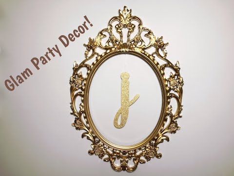Glam DIY Party Decor for Under $5 - Baby Shower Series Glam DIY Party Decor for Under $5 - Baby Shower Series