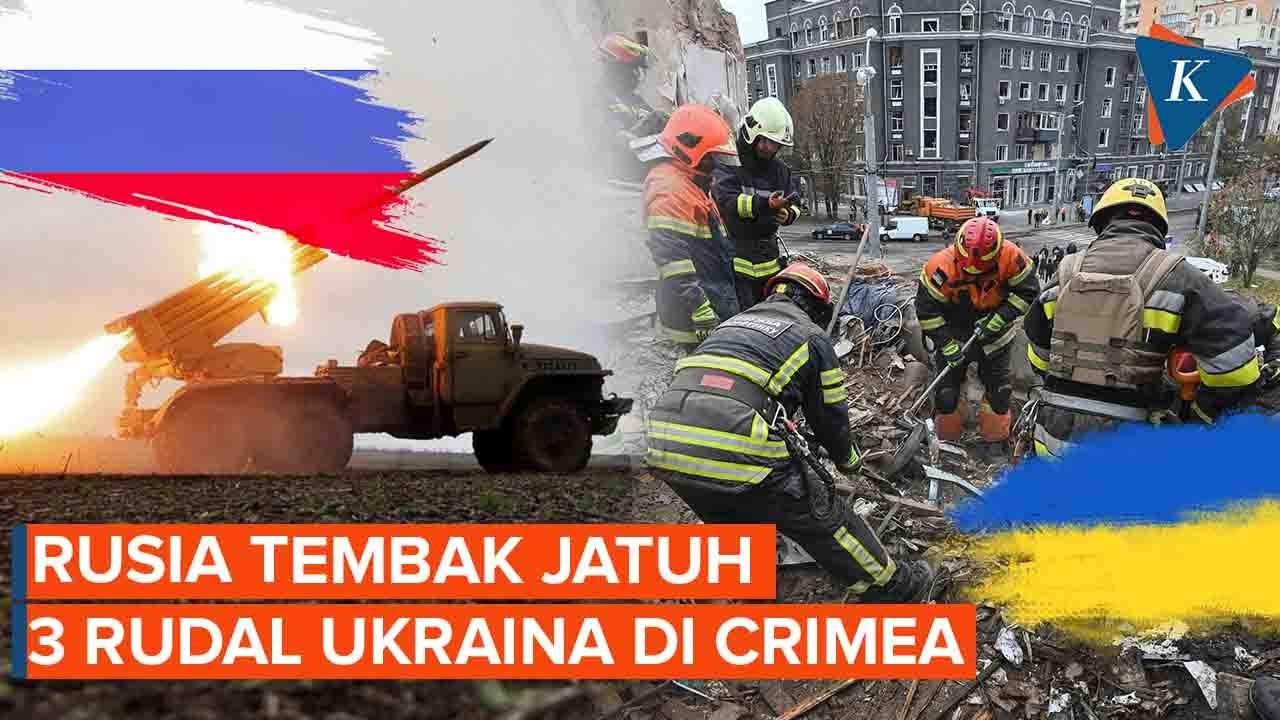 Rusia Tembak Jatuh 3 Rudal Ukraina Di Crimea - YouTube