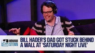 Bill Hader’s Dad Got Stuck Behind a Wall at “SNL” (2013)
