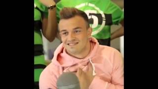 Funny moment with Xherdan Shaqiri