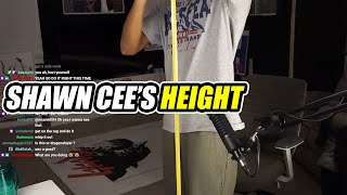 Shawn Cee Measures His Height | Shawn Cee Stream Highlights