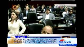 Diosdado Cabello afirma que Chávez no podrá juramentarse ante la Asamblea este 10 de enero