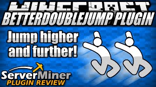 How to Double Jump in Minecraft with BetterDoubleJump Plugin