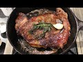 How to make a Perfect Classic Pan Seared Ribeye Steak